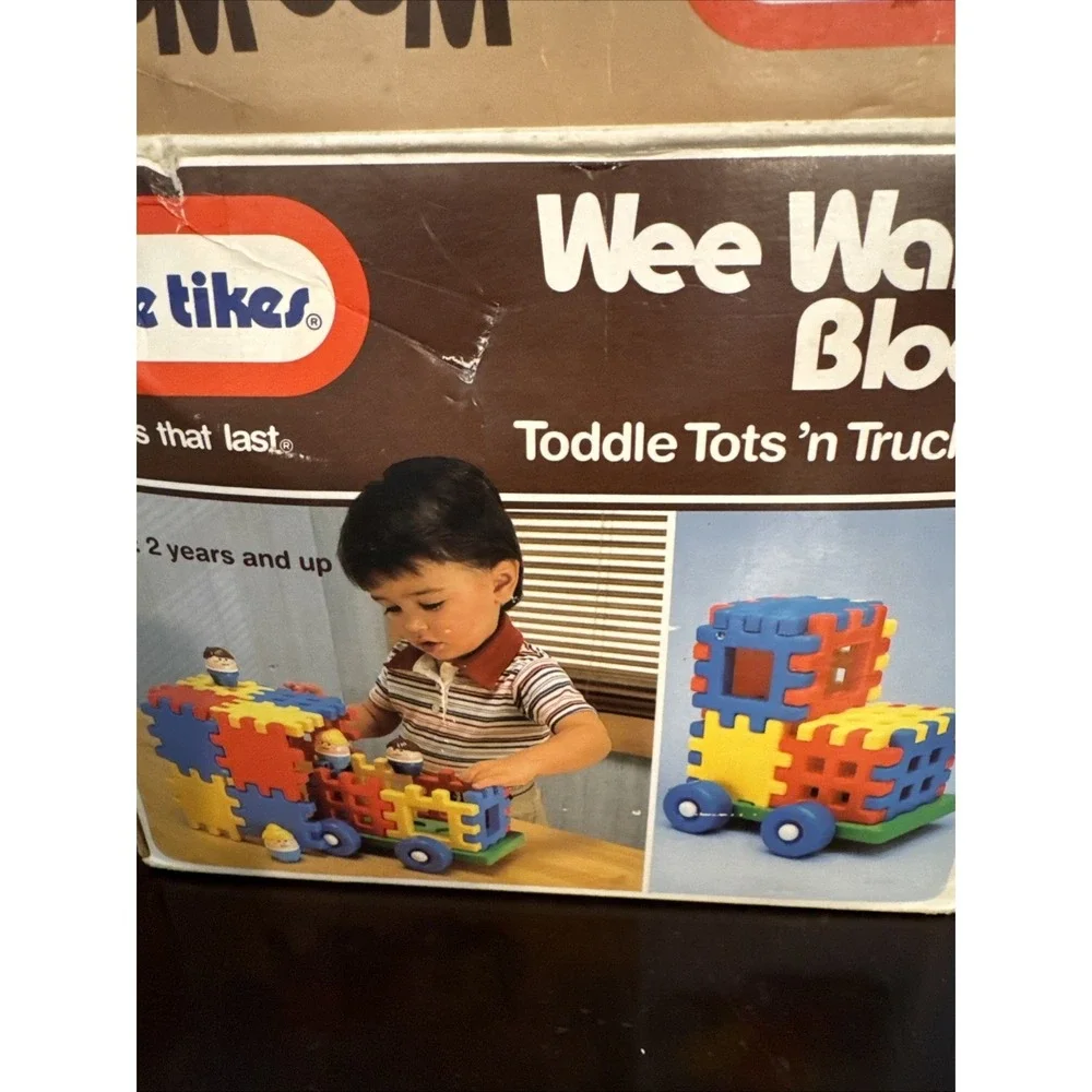 Wee Waffle Blocks Toddle Tots Truck Set